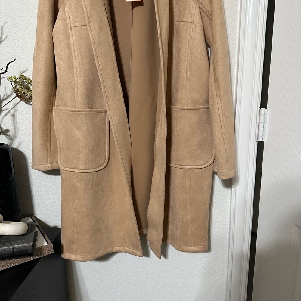NWT JUDE CONNALLY Birdie Jacket Faux Suede - Picture 9 of 11